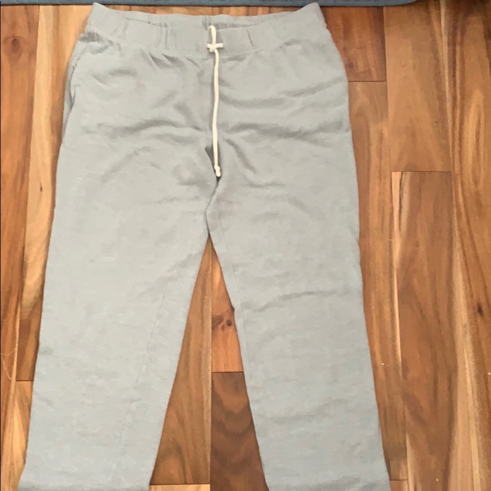 Light grey sweat pants